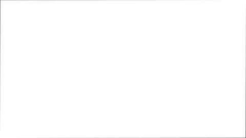 Black and white shape transition. Motion elements Stock Footage 81449498