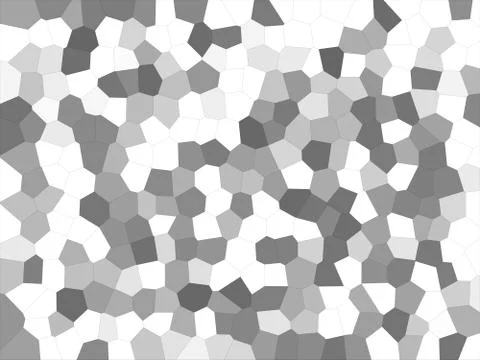 Black and white simple mosaic abstract background Stock Illustration