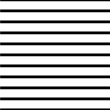 Black and white simple seamless striped pattern Stock Illustration