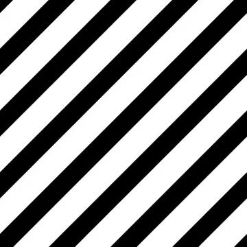 Black and white simple seamless striped pattern Stock Illustration