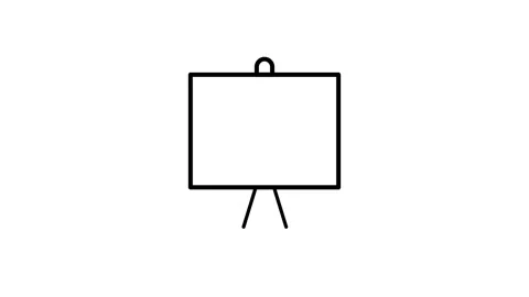 A black and white sketch of a board with a graph, illustrating data points .. Stock Footage 332853478