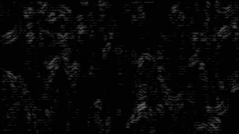 Black and White, Smaller Rectangular Fractal Noise Effect Video stock 150057612