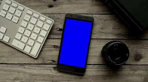 Black and white smartphone Stock Footage 63456128