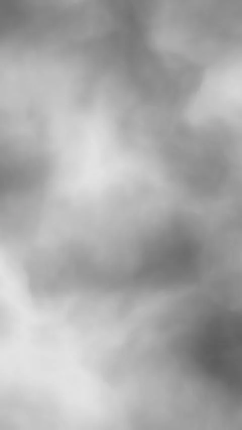 Black and white smoke loop vertical motion background Vidéo 341831099