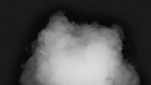 Black and White Smoke Transition HD Pro Video stock 338279736