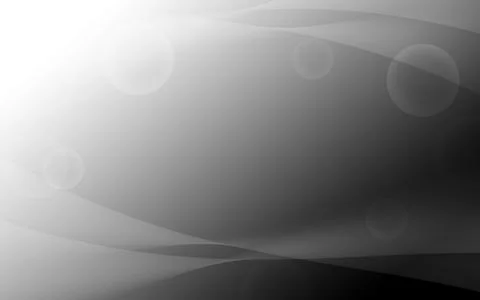 Black and white smooth gradient background or texture background Stockillustratie