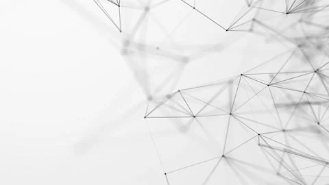 Black and white Social network technology 4k background Stock Footage 146531073