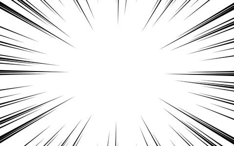 Black and white speed comic book vector texture. Illustrazione stock