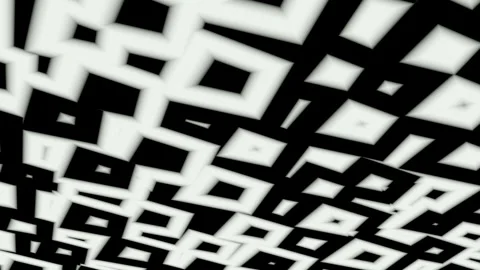 Black and white square background. Stock Footage 240229389
