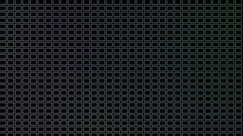 Black and white square mesh pattern background/ transition. Video stock 233298191