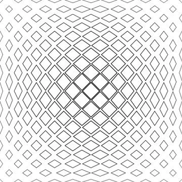 Black and white square pattern background Illustrazione stock