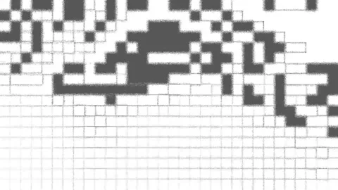 Black and white squares background, pixel art Stock Footage 222097961