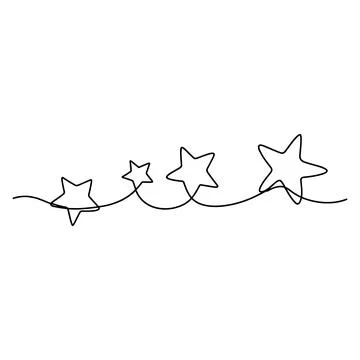 Black and white star pattern with wavy lines Stock Illustration