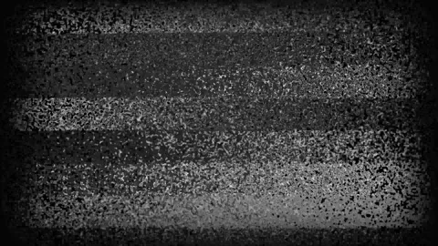 Black and white static noise lines texture television . tv screen noise glitch e Stock Footage 345818373
