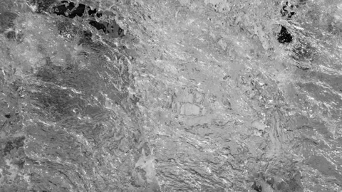 Black and white static overlay texture Video stock 264503466