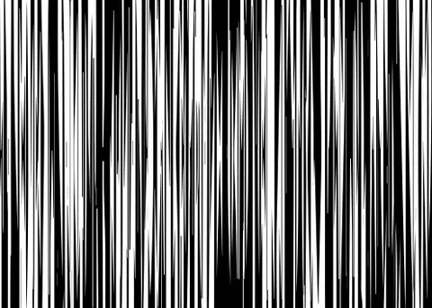 Black and White Straight Vertical Variable Width Stripes, Monochrome Lines 스톡 일러스트