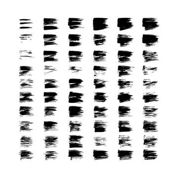 Black and white striped patterns in various widths and directions for use m.. Stock Illustration
