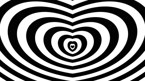 Black and white stripes. Computer generated abstract background, 3D render Video stock 98765199