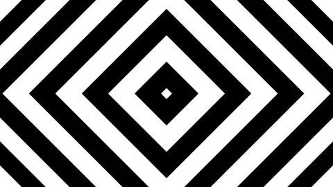 Black and white stripes. Computer generated abstract background, 3D render Stock Illustration