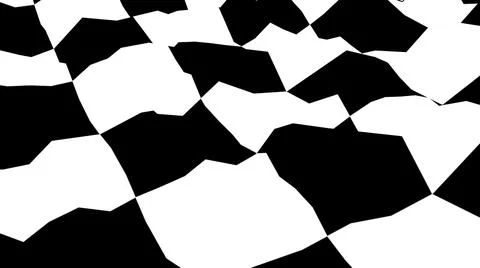 Black and white stripes. Computer generated abstract background, 3D render Stock Illustration