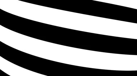 Black and white stripes. Computer generated abstract background, 3D render イラスト素材
