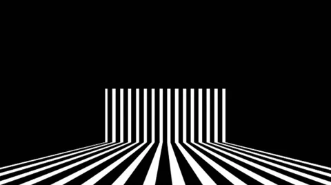 Black And White Stripes Vj Loop Club Visual Background Stock Footage 62205153