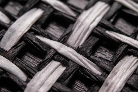 Black and white textile pattern background Stock Photos