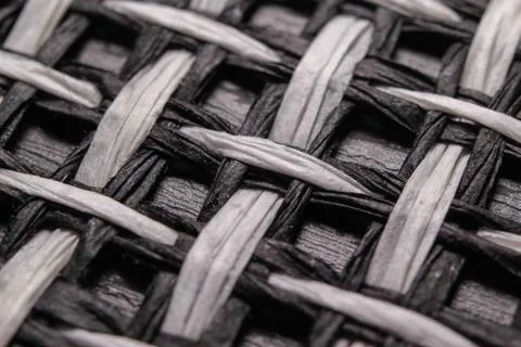 Black and white textile pattern background Stock Photos