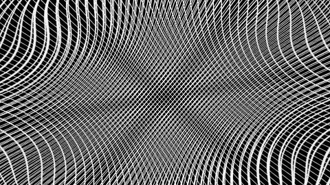 Black and White texture element . Hypnosis halftone psychedelic art . Graphic Stock Illustration