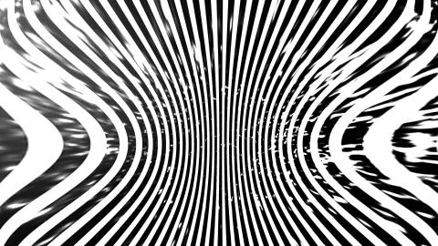 Black and White texture . Hypnosis halftone psychedelic art . Graphic trendy  스톡 일러스트