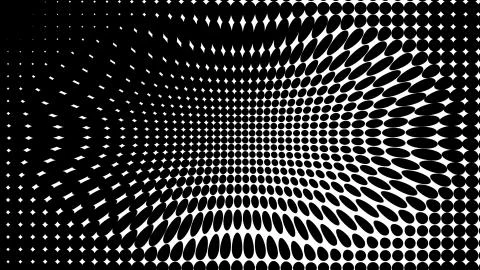 Black and White texture . Hypnosis halftone psychedelic art . Graphic trendy  스톡 일러스트