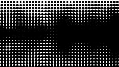 Black and White texture . Hypnosis halftone psychedelic art . Graphic trendy  Stock Illustration