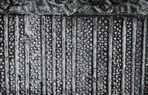Black and White  Texture with Lines and Dots Stock Photos