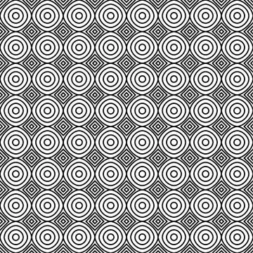 Black and white texture pattern background Stock Illustration