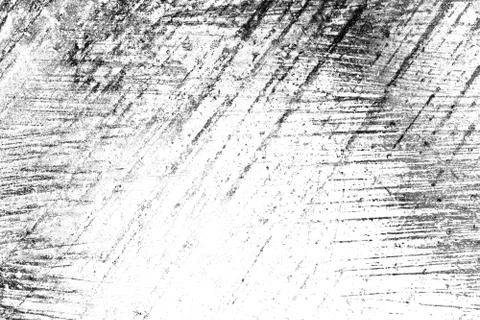 Black and White Texture with scratch. Abstract pattern of monochrome elements Illustrazione stock