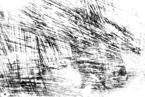 Black and White Texture with scratch. Abstract pattern of monochrome elements イラスト素材