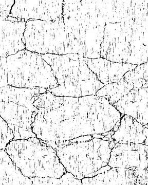A black and white textured background with grunge effete, Stock Illustration