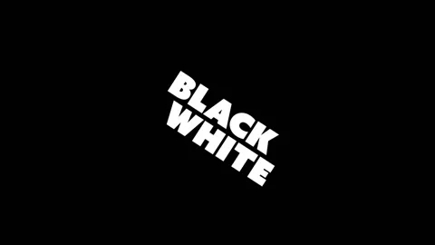 Black And White Titles ~ After Effects Project #147733874