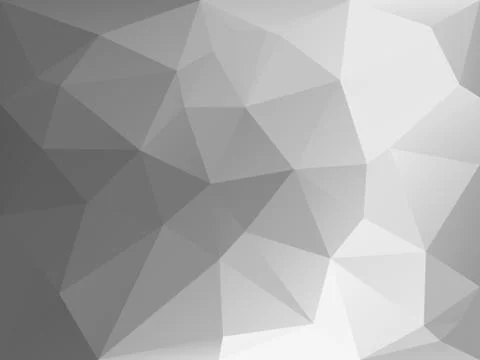 Black and white triangle abstract background. Vector illustratio Stock Illustration