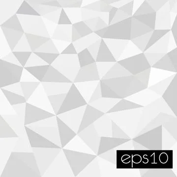 Black and white triangle pattern, background, texture. eps10 Illustrazione stock