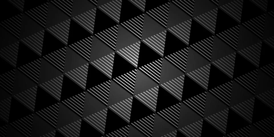 Black and white triangles pattern. Background for design.  Stock Illustration