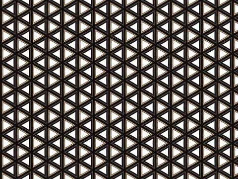 Black and white triangular background for wallpapers Stock Photos