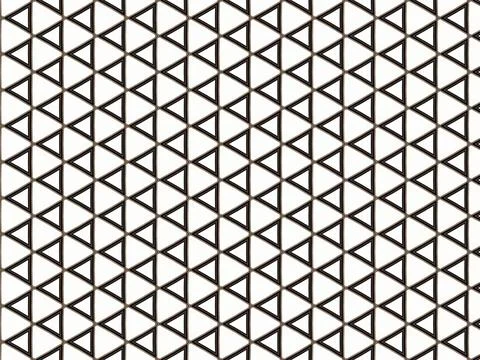 Black and white triangular background for wallpapers Foto stock