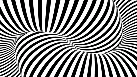 black and white trippy spiral background... | Stock Video | Pond5