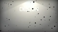 Black And White Typography Stock After Effects