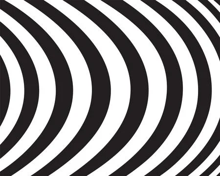 Black and white vector abstract pattern. Art design geometric shape backgroun Illustrazione stock