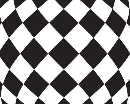 Black and white vector abstract pattern. Art design geometric shape backgroun Stock Illustration