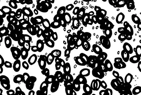 Black and white vector backdrop with dots. Illustrazione stock