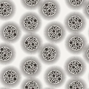 Black and white vector intricate pattern Stock Illustration