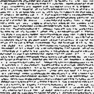 Black and white vector pattern with dotted lines Illustrazione stock